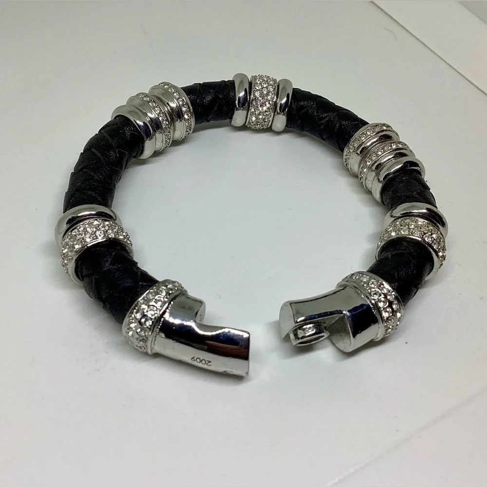 NIB! 2009 Serena Williams Leather Bracelet